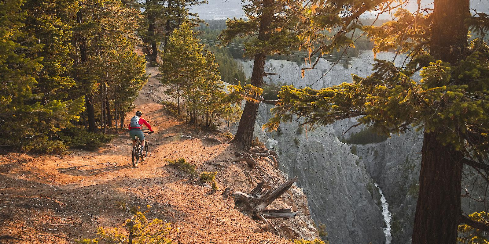 Golden mountain bike trails on sale