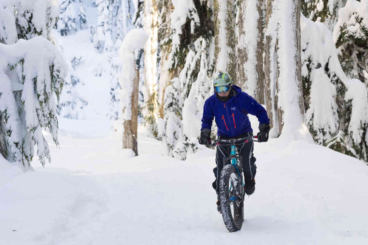 snow and rock bikes