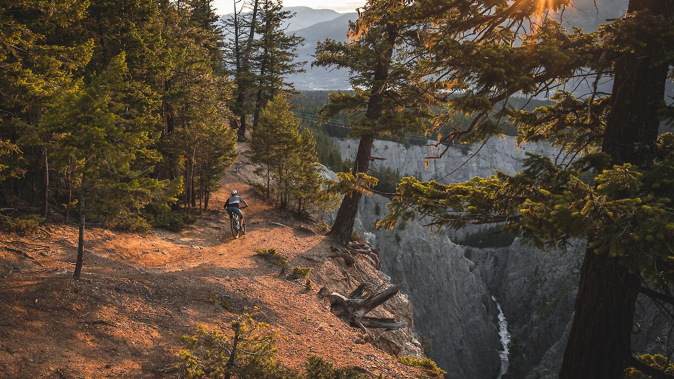 Biking in Golden